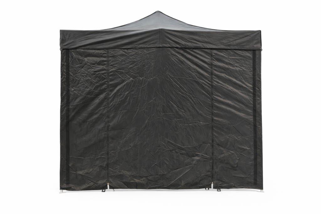 Coté porte de tente pliante 3m noir