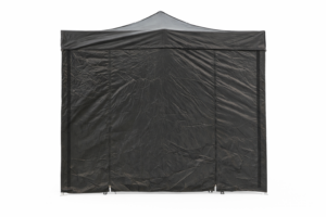 Coté porte de tente pliante 3m noir