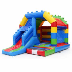 Chateau gonflable mini combo lego 5x3,75m