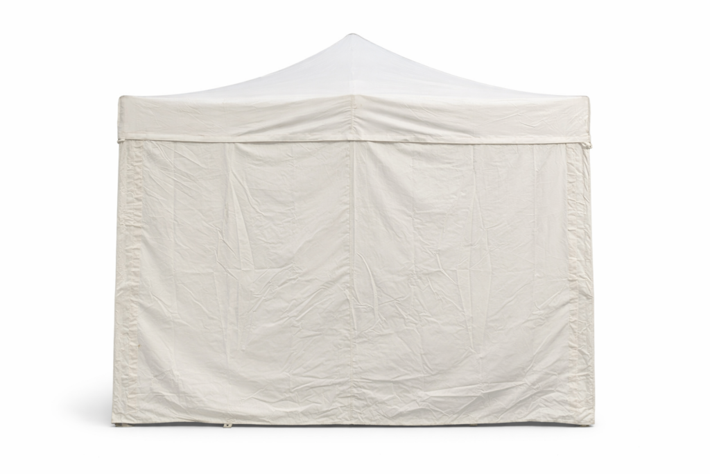 Coté opaque de tente pliante 3m blanc