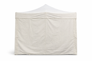 Coté opaque de tente pliante 3m blanc