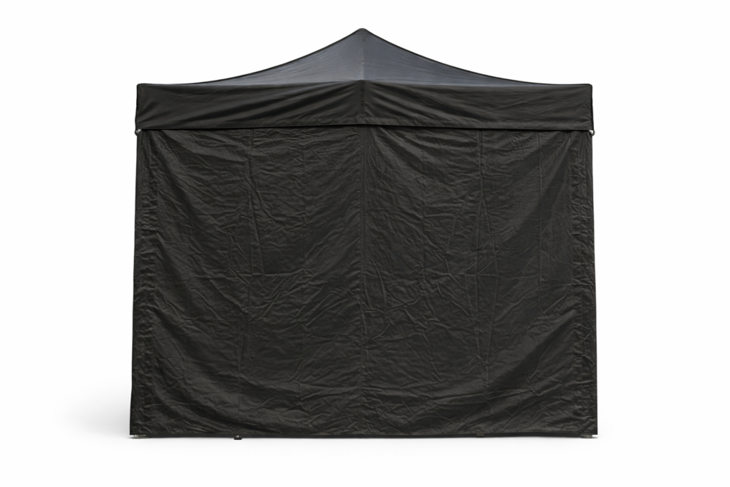 Coté opaque de tente pliante 3m noir