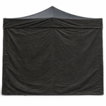 Coté opaque de tente pliante 3m noir