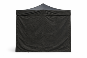 Coté opaque de tente pliante 3m noir
