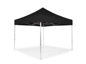 Tonnelle pliante 3x3m noir