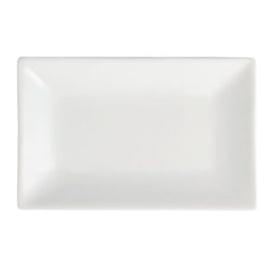 Plat porcelaine 20x13cm Olympia