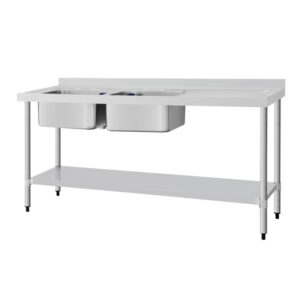 Égouttoir à droite pour évier double Vogue