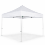Tonnelle pliante 3x3m blanc