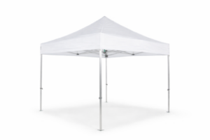 Tonnelle pliante 3x3m blanc