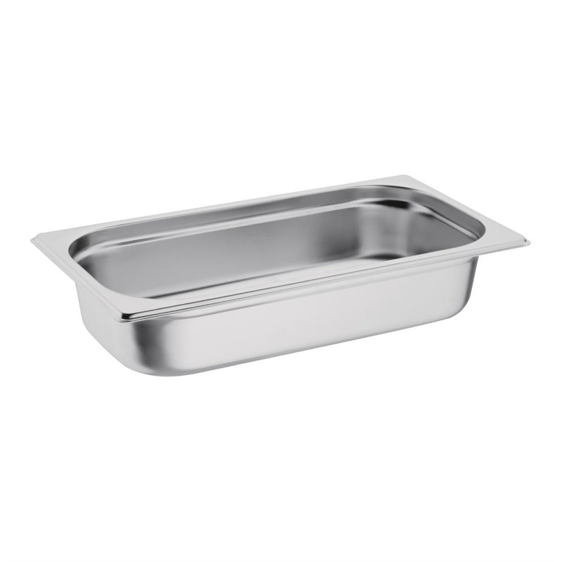 Bac et couvercle gastronorme 1/3 inox 65mm