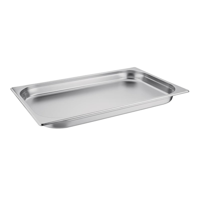 Bac et couvercle gastronorme 1/1 inox 40mm