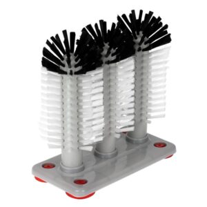 Brosse triple lavage verres