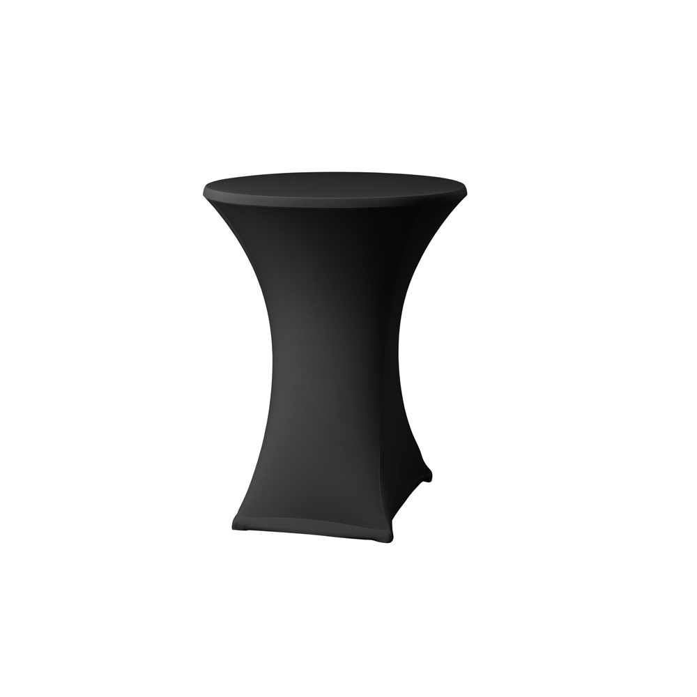 Housse mange-debout Ø85cm noire